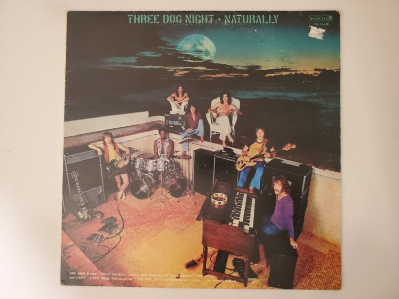 Three Dog Night Naturally vinyl record